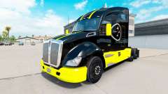 Pittsburgh Steelers skin for the Kenworth tractor for American Truck Simulator