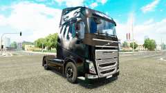 Valentina skin for Volvo truck for Euro Truck Simulator 2