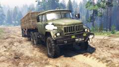 ZIL-131 [double cab] for Spin Tires