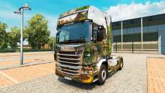 Skin Central Park for truck Scania for Euro Truck Simulator 2