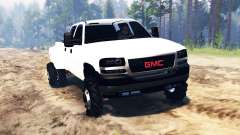 GMC Sierra 3500 Crew Cab 2001 for Spin Tires