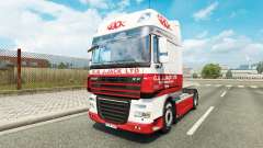 Skin G. J. Jack Ltd. DAF for Euro Truck Simulator 2