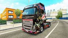 England skin for Volvo truck for Euro Truck Simulator 2