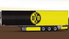 Semi-Trailer Chereau Borussia Dortmund for Euro Truck Simulator 2
