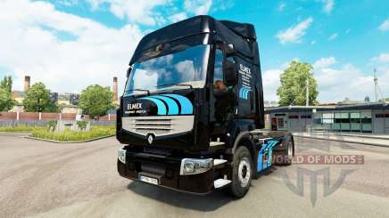 ELMEX skin for Renault truck for Euro Truck Simulator 2