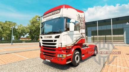 Sarantos skin for Scania truck for Euro Truck Simulator 2
