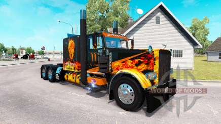 Underworld skin for the truck Peterbilt 389 for American Truck Simulator