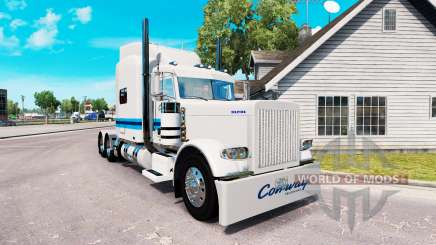 Skin Con-way Freight for the truck Peterbilt 389 for American Truck Simulator