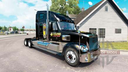 Скин Rockstar Energy на Freightliner Coronado for American Truck Simulator