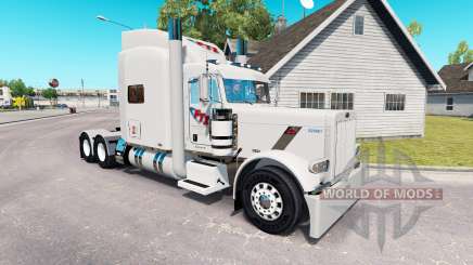 FTI Transport skin for the truck Peterbilt 389 for American Truck Simulator