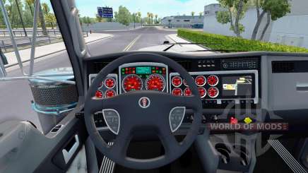 Red color devices have a Kenworth W900 for American Truck Simulator