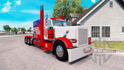 USA skin for the truck Peterbilt 389 for American Truck Simulator