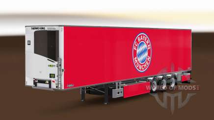Semi-trailer Chereau FC Bayern Munchen for Euro Truck Simulator 2