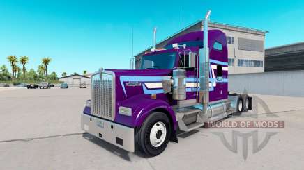 Skin Icon Style on the truck Kenworth W900 for American Truck Simulator