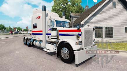Skin Penner International for the truck Peterbilt 389 for American Truck Simulator
