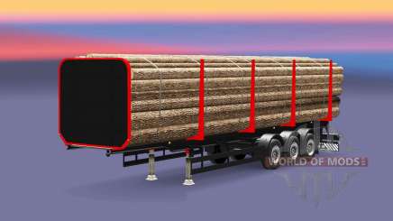 A semi-trailer truck for Euro Truck Simulator 2