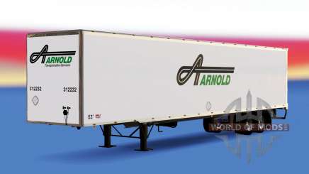 All-metal semitrailer Arnold for American Truck Simulator