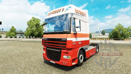Die Nabers skin for DAF truck for Euro Truck Simulator 2