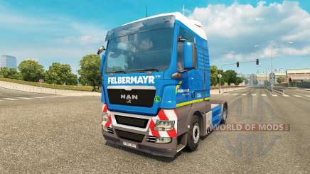 Felbermayr skin for MAN truck for Euro Truck Simulator 2