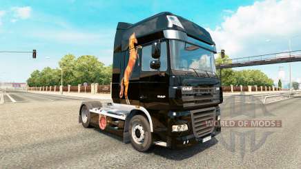 Caballos skin for DAF truck for Euro Truck Simulator 2