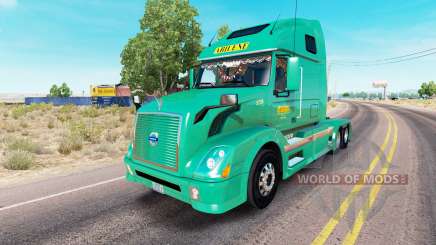 Abilene Express skin for Volvo truck VNL 670 for American Truck Simulator