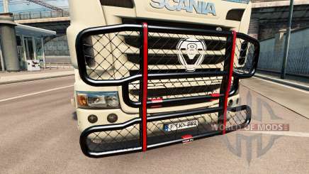 The V8 bumper on the tractor Scania for Euro Truck Simulator 2