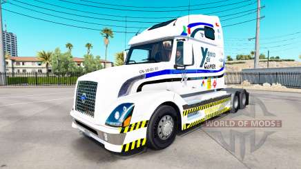 Skin Yekko Yekk Gamer on tractor Volvo VNL 670 for American Truck Simulator