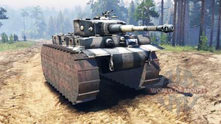 Panzerkampfwagen VI Tiger for Spin Tires