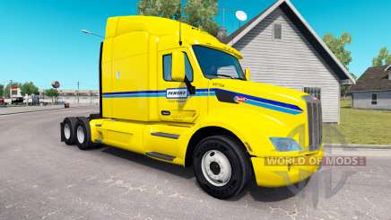 Penske skin for the truck Peterbilt for American Truck Simulator