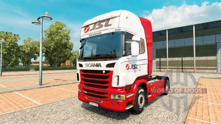 JSL skin for Scania truck for Euro Truck Simulator 2