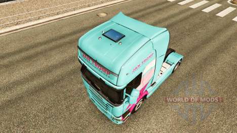 Jan Tromp skin for Scania truck for Euro Truck Simulator 2