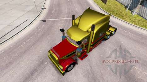 Skins Metallic 7 for the truck Peterbilt 389 for American Truck Simulator