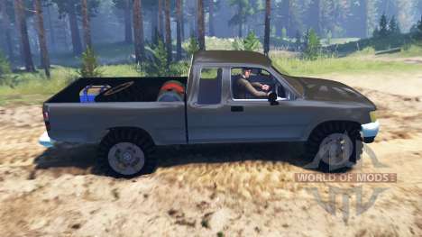 Toyota Hilux Xtra Cab 1993 for Spin Tires