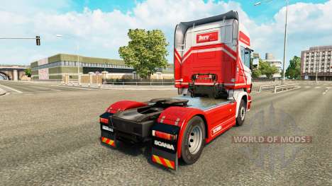 TruckSim skin for Scania truck for Euro Truck Simulator 2