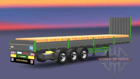 The Kogel semi-trailer with a load of bricks for Euro Truck Simulator 2