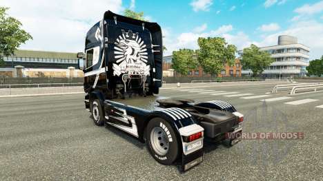 V8 skin for Scania truck for Euro Truck Simulator 2