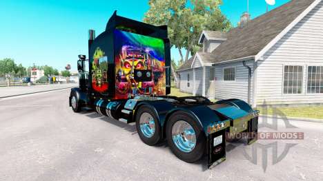 Skin Maximum Overdrive on the truck Peterbilt 38 for American Truck Simulator
