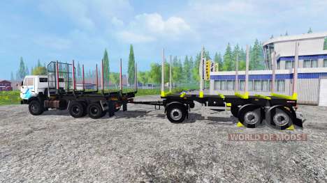 KamAZ-53212 [timber] for Farming Simulator 2015