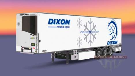Semi-trailer refrigerator Chereau Dixon for Euro Truck Simulator 2