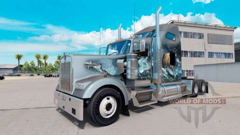 Skin Viking for truck Kenworth W900 for American Truck Simulator