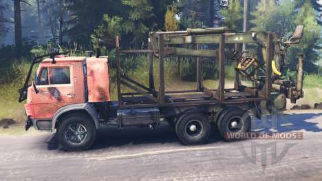 KamAZ-53212 for Spin Tires