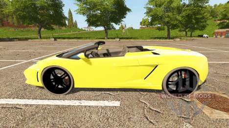 Lamborghini Gallardo Spyder for Farming Simulator 2017