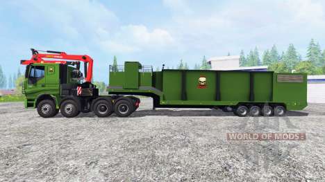 Iveco Stralis [wood chippers] v1.1 for Farming Simulator 2015