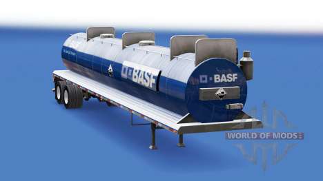 Skin BASF on the tank for acids for American Truck Simulator