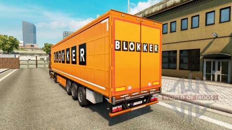 Skin Blokker on semi for Euro Truck Simulator 2