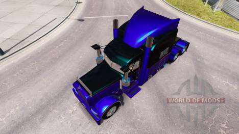 3 Metallic skin for the truck Peterbilt 389 for American Truck Simulator