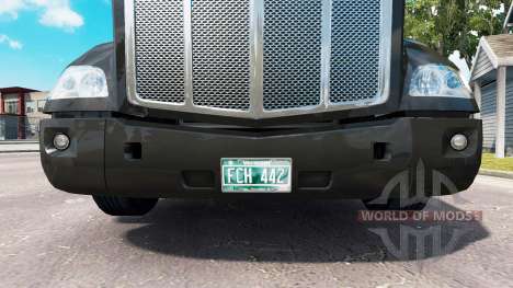 A collection of license plates for American Truck Simulator