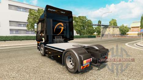 Tegma Logistic skin for Iveco tractor unit for Euro Truck Simulator 2