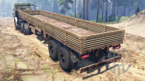 KamAZ-5410 6x6 for Spin Tires