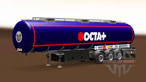 Skin Octa fuel semi-trailer for Euro Truck Simulator 2